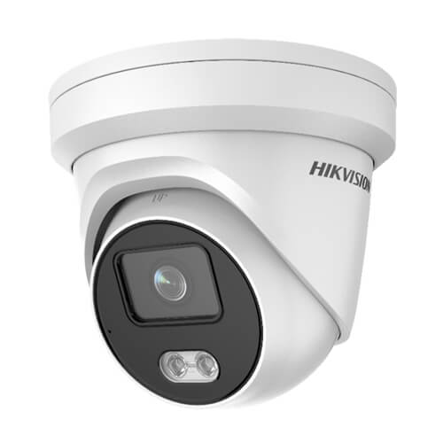 Hikvision IP Dome DS-2CD2347G2-L 4MP PRO 0,0014Lux Luz30m 2,8mm H265 + POE SD WDR Colorvu