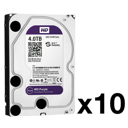 HDD-4TB-Pack10 - Pack 10 Western Digital® Fioletowy ...