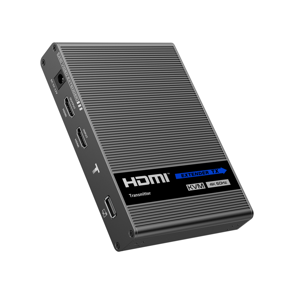 Przedłużacz HDMI/USB przez kabel Ethernet CAT6 - HDMI-EXT-4K-KVM