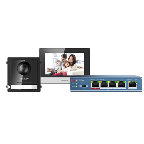 DS-KIS602 - Kit domofonowy IP Video IP i Play. ...
