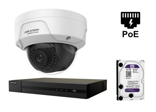 4-megapikselowa kamera IP Hikvision - KIT1-HWI-D141H