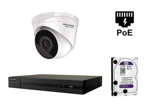 4-megapikselowa kamera IP Hikvision - KIT1-HWI-T241H