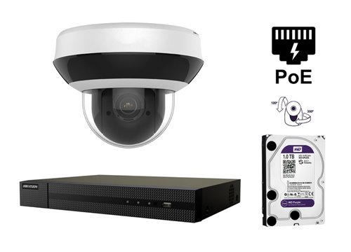 Zmotoryzowana kamera IP 2 MP - KIT1-HWP-N2204IH-DE3