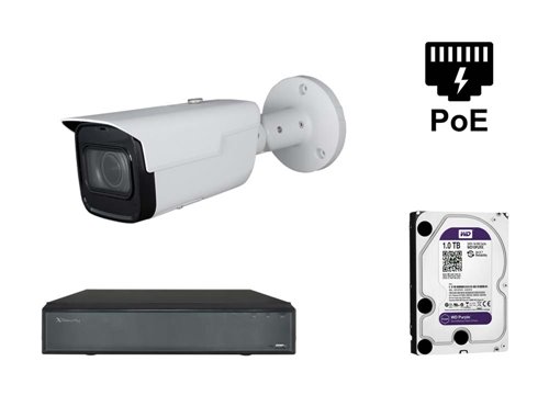 Kamera IP Starlight 4K - KIT1-XS-IPCV830SAW-8-EPOE