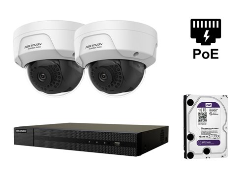 4-megapikselowa kamera IP Hikvision - KIT2-HWI-D141H