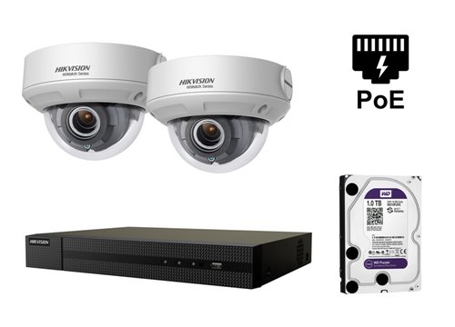 4-megapikselowa kamera IP HIKVISION - KIT2-HWI-D640H-Z