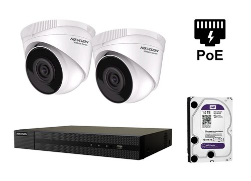4-megapikselowa kamera IP Hikvision - KIT2-HWI-T241H