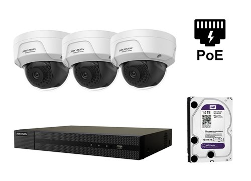 4-megapikselowa kamera IP Hikvision - KIT3-HWI-D141H
