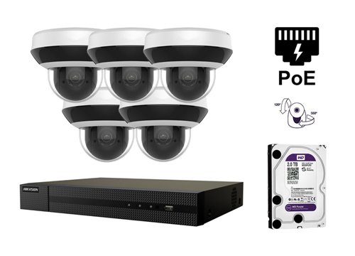 Kamera IP z napędem 2 MP - KIT5-HWP-N2204IH-DE3