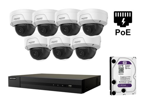 Kamera IP Hikvision 4 megapiksele - KIT7-HWI-D141H