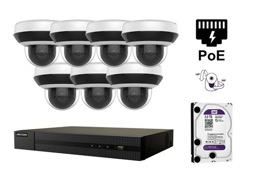 Kamera IP z napędem 2 MP - KIT7-HWP-N2204IH-DE3