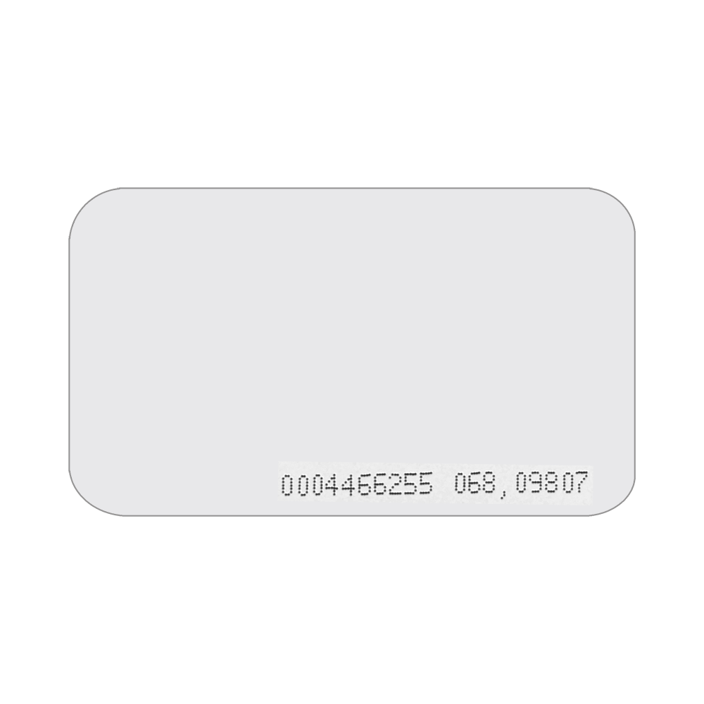 Numerowana karta zbliżeniowa - MF-CARD-N