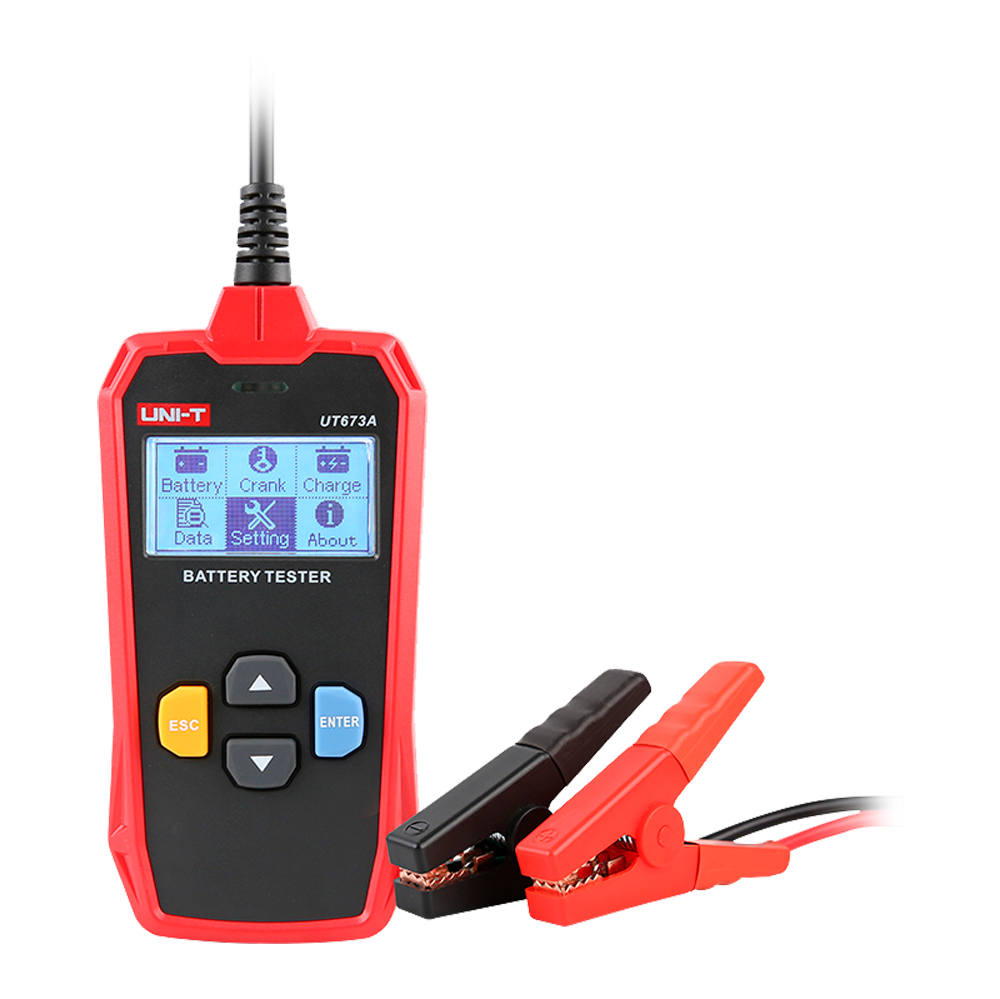 Tester baterii - MT-BATTERY-UT673A