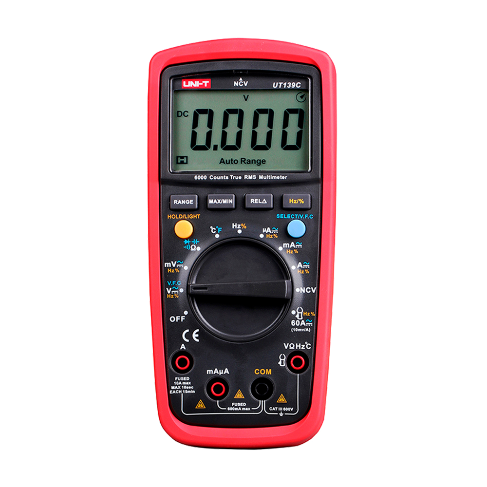 Multimetr cyfrowy CAT III - MT-MULTIMETER-UT139C
