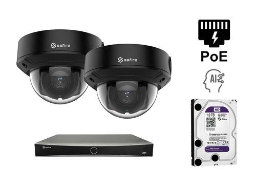 Kamera IP z wieżą 6 MP - KIT2-SF-IPD834ZHB-2P
