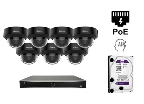 Kamera z wieżą IP 6 MP - KIT7-SF-IPD834ZHB-2P
