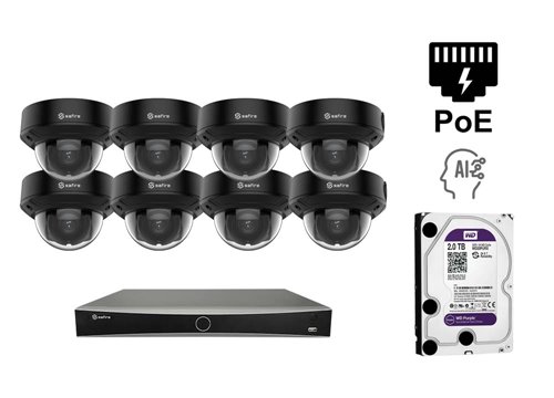 Kamera z wieżą IP 6 MP - KIT8-SF-IPD834ZHB-2P