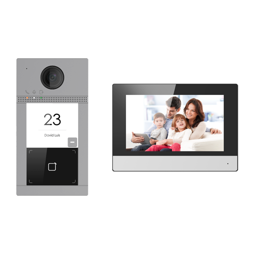 Zestaw wideodomofonu z dwoma przekaźnikami - SF-VIK003-S-WIP