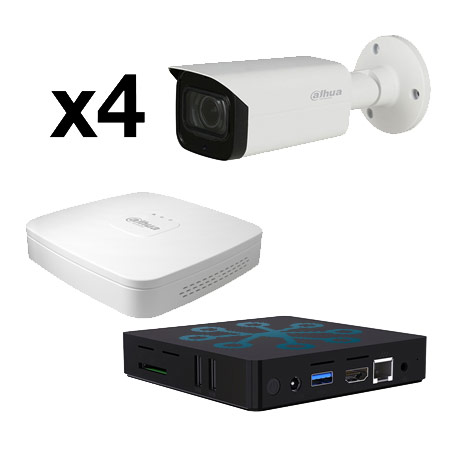 VIM-4A-Dahua - analogowy zestaw HD Analytic Composedby: ...