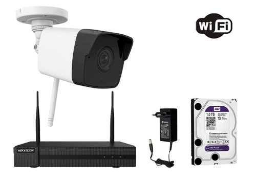 Kamera IP WiFi 2 MP - KIT1-HWI-B120-D/W