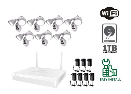 Kamera reflektorowa EZVIZ WiFi - KIT7-EZ-CS-LC1-A0-1B2WPFRL