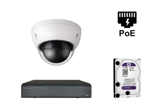 Kamera kopułkowa IP X-Security - KIT1-XS-IPDM843WH-5