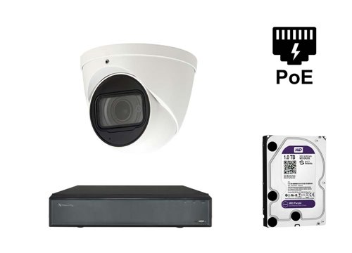 Kamera kopułkowa IP X-Security - KIT1-XS-IPDM987ZSAW-2-EPOE